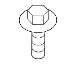 MU001009 - Body: Upper Tie Bar Bolt for Mitsubishi Image