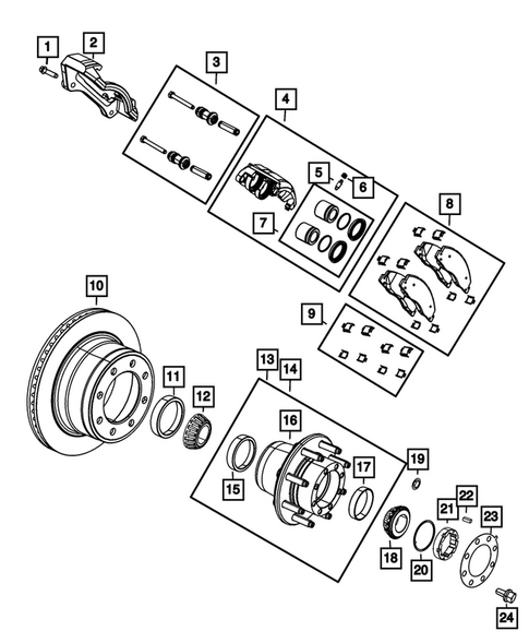 Rear Brakes for 2026 Ram 2500 #0
