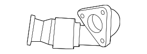 PC3Z5A212N - Exhaust: Intermediate Pipe for Ford Image