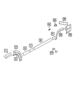 1ZT39LAHAA - : Side Sill Molding, Left for Mopar Image