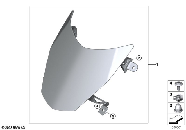46637691016 - Protection: Snap-Lock Coupling -  for BMW-Motorrad Image