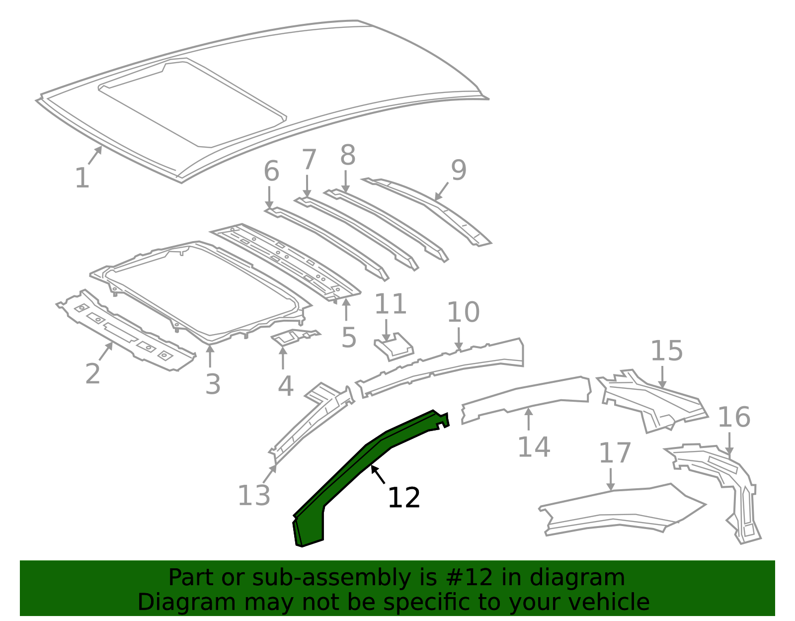61135-02250 - Body A-Pillar Reinforcement - 2019-2025 Toyota | OEM ...