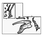 5097463AA - Body: Uniside Assembly for Chrysler: Crossfire Image