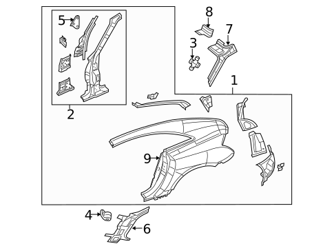 Uniside for 2008 Chrysler Crossfire #0