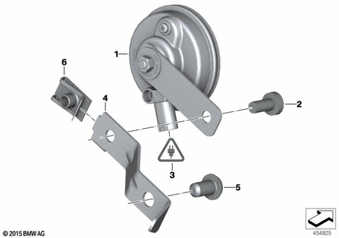 Anti-Theft Horm, Horn for 2017 BMW-Motorrad F 800 R #0