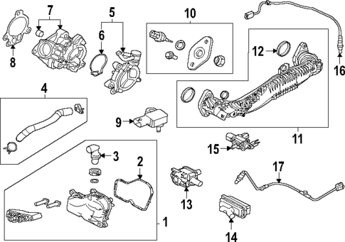 Hydraulic System for 2023 Mazda CX-30 #1
