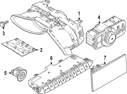 Automatic Temperature Controls for 2023 Dodge Hornet #1