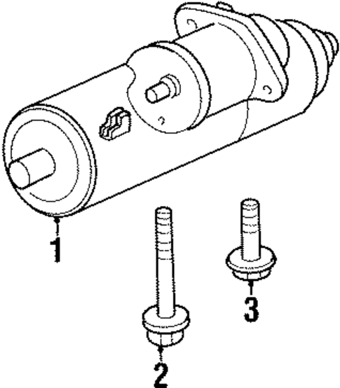 Starter for 1999 Oldsmobile Cutlass #0