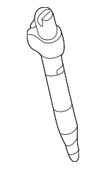 4938309W00 - Steering: Sector Shaft for Nissan: 720, D21, Frontier, Pathfinder, Pickup Image