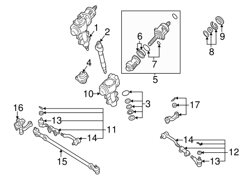 SAM様 95-98 Nissan 240SX S14 Bare Steering Column Shaft w/ Tilt