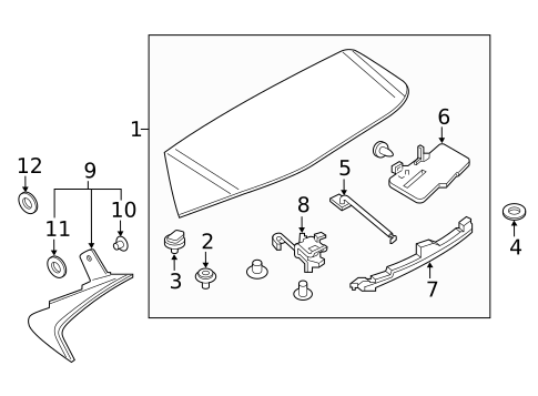 Spoiler for 2019 INFINITI QX30 #0