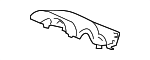 77350SNAA01ZA - Steering: Upper Shroud for Honda: Civic Image