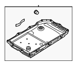 24317631733 - Maintenance &amp; Lubrication: Trans Pan for BMW: 740Li, 750i, 750Li, ActiveHybrid 7 Image