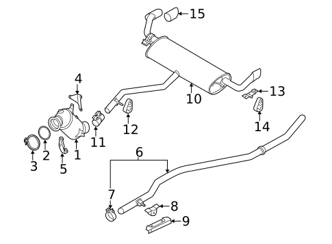 Mufflers for 2012 BMW X5 #0
