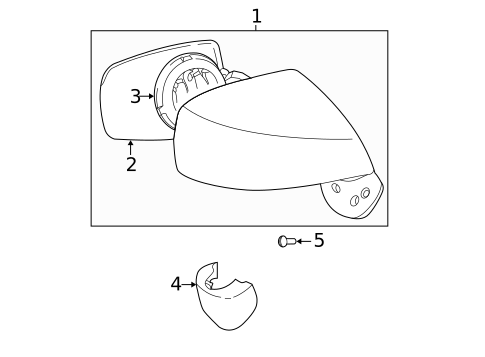 Outside Mirrors for 2006 Hyundai Tiburon #0