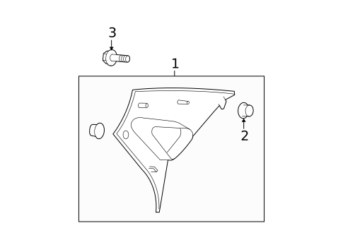 Interior Trim - Quarter Panels for 2007 Hyundai Elantra #0