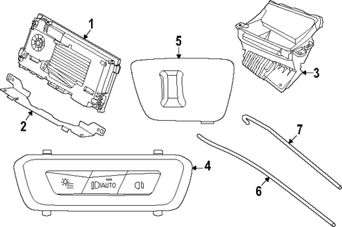 Cluster & Switches for 2025 BMW X5 #0