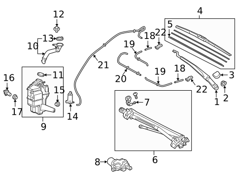 Wipers for 2020 Toyota Camry #0