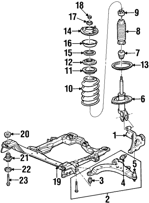 Suspension Components for 1998 Oldsmobile Silhouette #0