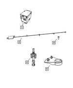 5026243AC - : Keyless Entry Antenna for Mopar Image