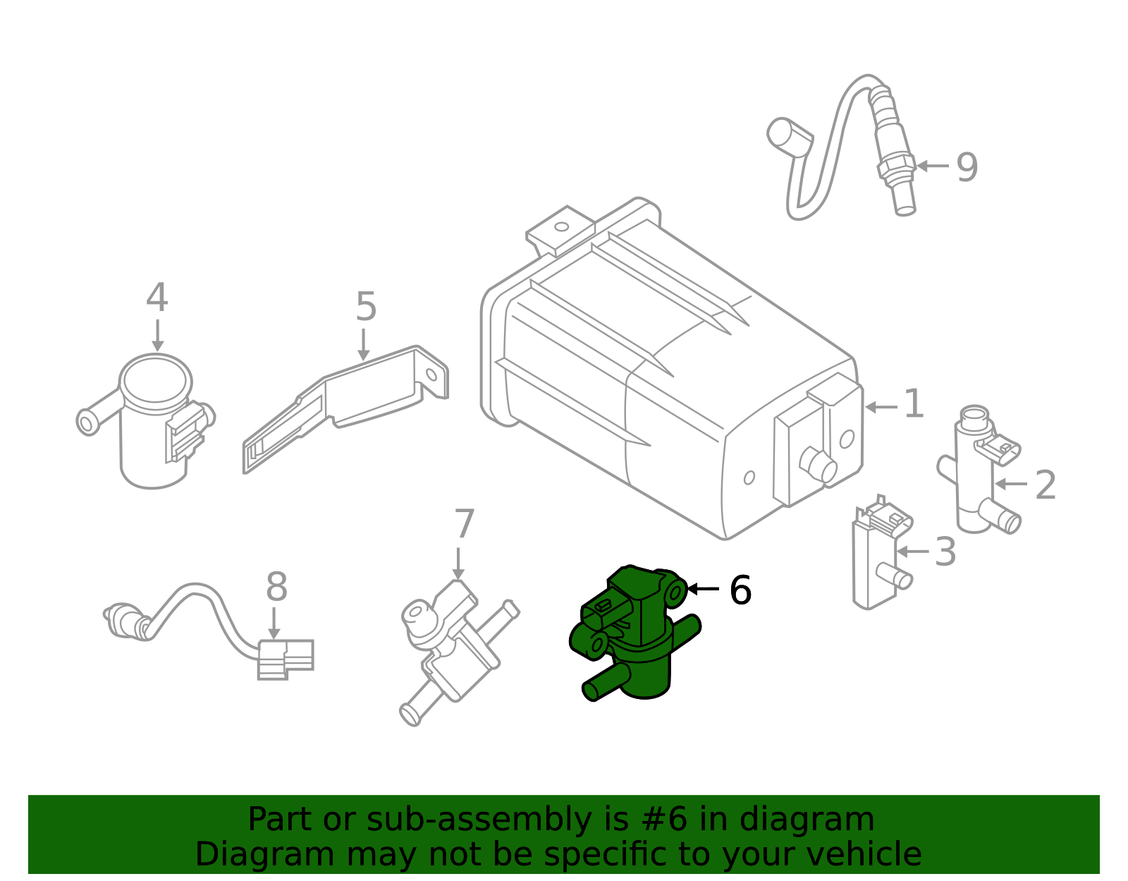SYOWADA 911-509 Vapor Canister Purge Solenoid Valve Replacement For Nissan Altima Maxima Murano Pathfinder Rogue, Replacement For Infiniti FX50 JX35 QX60 QX70, Replace CP614 CP704 2M1288 14930-JA10A - View #10