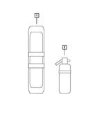 55352852AA - Wheels: Tool Set for Mopar Image