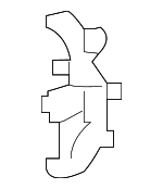 5212648050 - : Fog Lamp Bezel Mount Bracket for Lexus Image