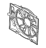 17422282943 - Cooling System: Fan Shroud for BMW: M5, M6 Image