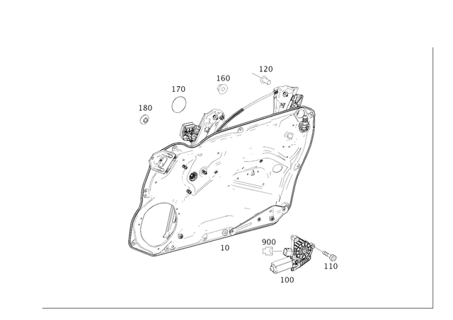 9981550 - Front Doors: Stop Plug for Mercedes-Benz Image image