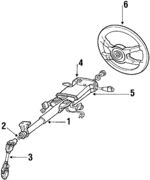 53210SA5671 - Steering: Jacket for Honda: Accord Image