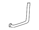 2327850100 - Body: Drain Hose for Mercedes-Benz Image