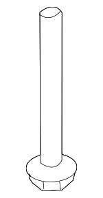 9011912337 - Suspension: Lower Control Arm Rear Bolt for Scion: xA, xB | Toyota: Echo Image