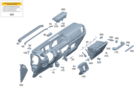 Instrument Panel for 2025 Mercedes-Benz G580 #0