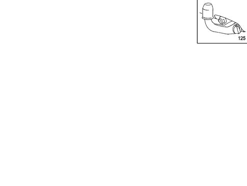 Trailer Coupling for 1984 Mercedes-Benz 300SD #0