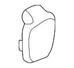 22596004 - Body: Reflector for Chevrolet: Classic, Malibu | Oldsmobile: Cutlass Image