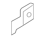 LR134459 - Body: Mount Panel Bracket for Land Rover: Range Rover Evoque Image