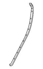 22871982 - Body: Rear Weather-strip for Chevrolet: Malibu, Malibu Limited Image