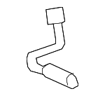 9P1898501 - Body: Air Deflector Repair Kit for Porsche Image