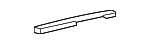 9P1877459A - Body: Rear Panel Seal for Porsche Image