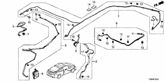 Antenna for 2013 Honda Civic #0