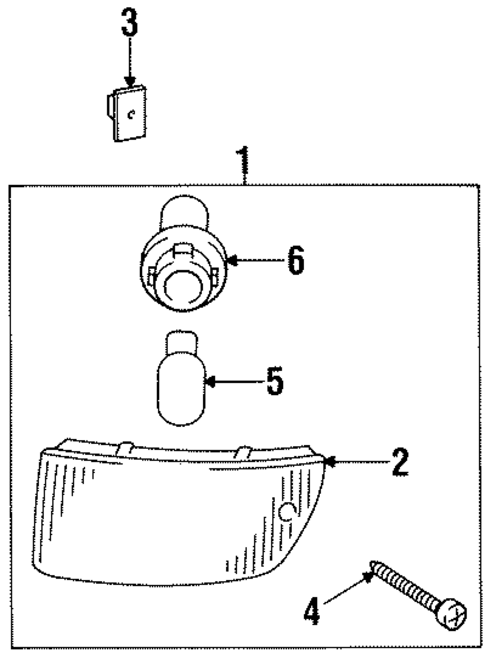Side Marker Lamps for 1998 Lexus LS400 #0
