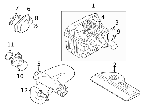 Filters for 2000 Volkswagen EuroVan #0