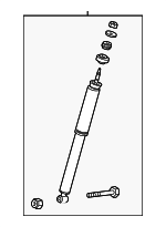5127493AA - Suspension: Shock Absorber for Chrysler: Crossfire Image