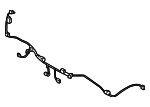 91890N9010 - : Parking Aid System Wiring Harness for Hyundai: Tucson Image