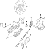 32342283947 - Steering: Steering Wheel for BMW: 650i Image