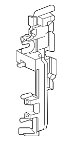 16593F0430 - : Side Air Baffle for Lexus: RX350, RX500h Image