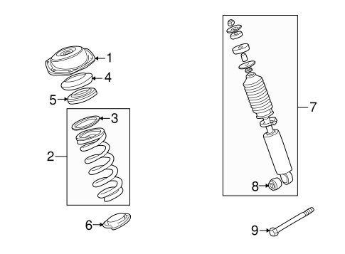 Shocks & Struts for 2003 Jaguar XJ8 | OEM Parts Online