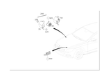 2045400100 - Electrical System: Holder for Mercedes-Benz Image