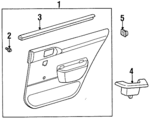 6763016661B1 - Body: Door Trim Panel for Toyota: Tercel Image