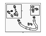 5Q0122051EB - Belts &amp; Cooling: Radiator Coolant Hose for Volkswagen Image